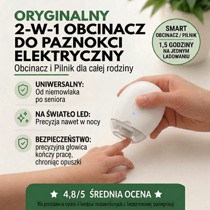 Nailq - bezpieczne obcinanie paznokci, od niemowlaka po seniora